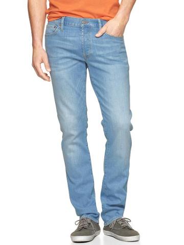 Gap 1969 Authentic Skinny Fit Jeans Sky Wash