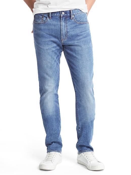 Gap Men Stretch 1969 Slim Fit Jeans - Medium Indigo