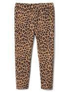 Gap Print Soft Terry Leggings - Cheetah