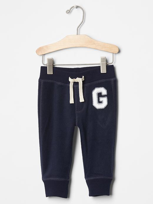Gap Logo Fleece Pants - Dark Night