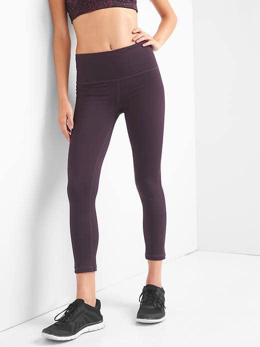 Gap Women Gfast High Rise Blackout Ankle Leggings - New Vineyard