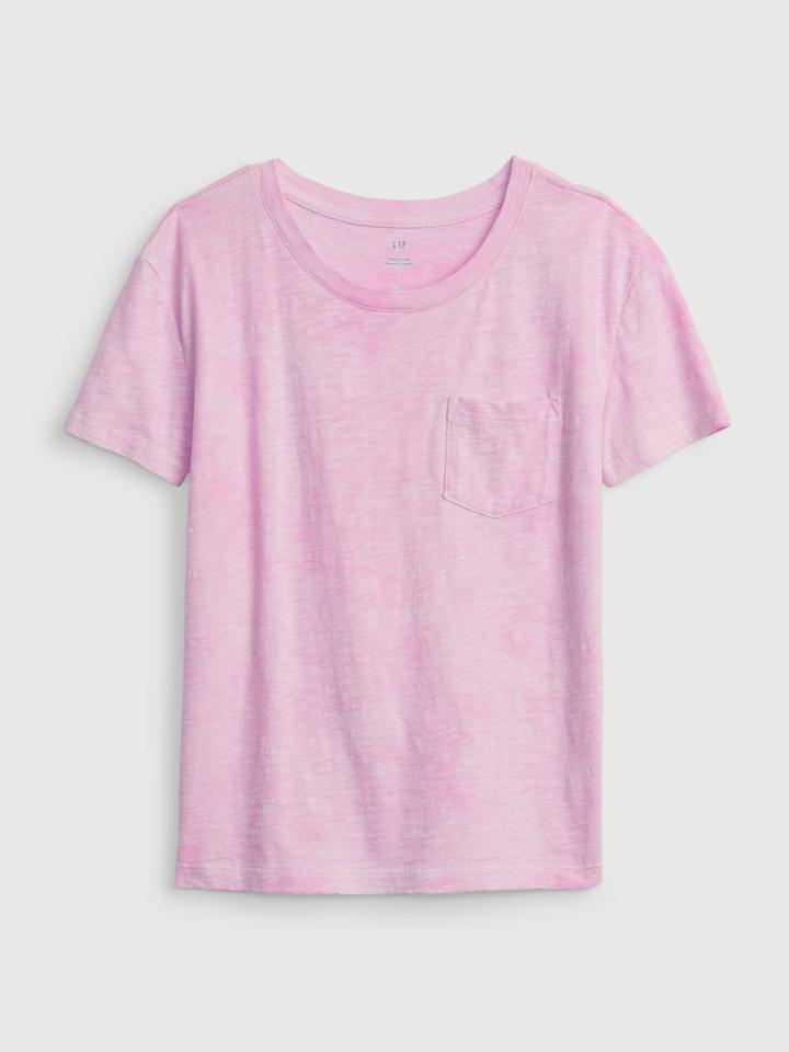 Kids 100% Organic Cotton Boxy Pocket T-shirt