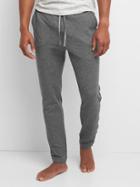 Gap Men Double Face Lounge Pants - Charcoal Heather