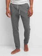 Gap Men Double Face Lounge Pants - Charcoal Heather