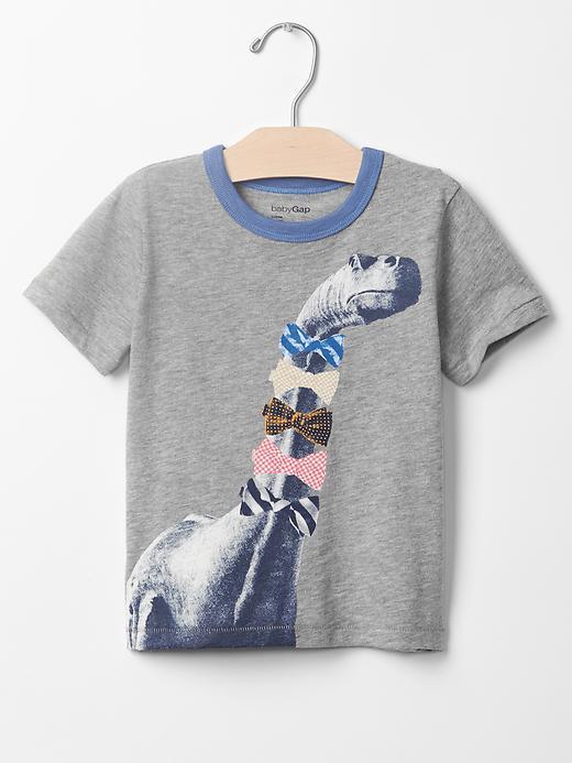 Gap Dapper Dino Tee - Grey Heather