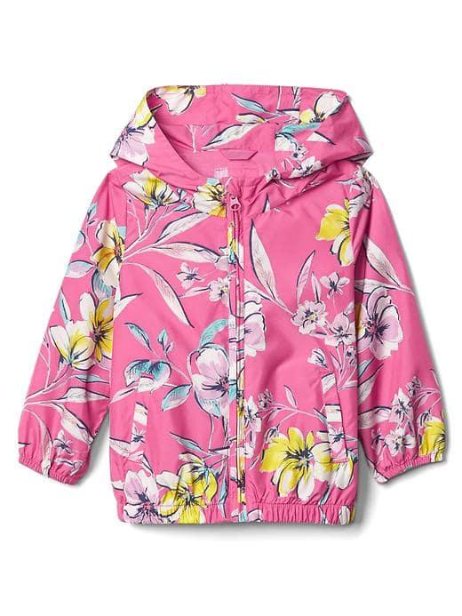 Gap Print Windbreaker - Pink Floral