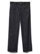 Gap Women Wide Leg Crop High Rise Chinos - Moonless Night
