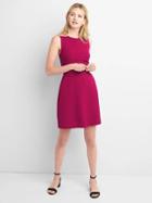 Gap Women Crewneck Fit And Flare - Very Berry