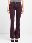 Gap Women Mid Rise Perfect Boot Cords - Rich Wine