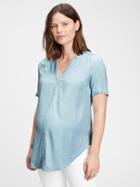 Maternity Button-front Shirt