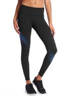 Gap Women Gfast Winterbrush Reflective Print Leggings - Blue Dot