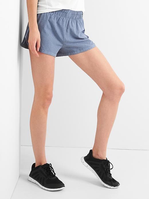 Gap Gapfit Gsprint Heather Shorts - Comet Blue