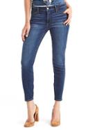 Gap Women Authentic 1969 True Skinny Ankle Jeans - Darkest Indigo