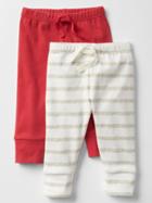 Gap Banded Pants 2 Pack - Red