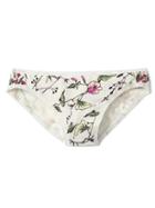 Gap Women Stretch Cotton Low Rise Bikini - Lovely Blooms