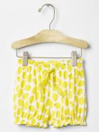 Gap Bow Bubble Shorts - Neon Yellow