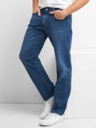 Gap Straight Fit Jeans Stretch - Medium Tint