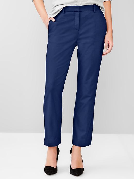 Gap Women Tailored Crop Pants - Night