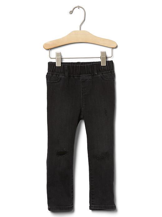 Gap 1969 Superdenim High Stretch Jeggings - Black Denim