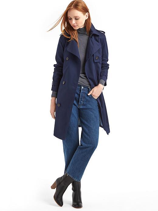 Gap Women New Classic Trench - True Indigo