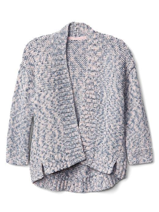 Gap Marl Open Front Cardigan - Marl