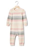 Gap Bright Stripe Sweater One Piece - Pink Stripe