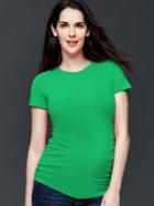 Gap Women Pure Body Crewneck Tee - Zone Green