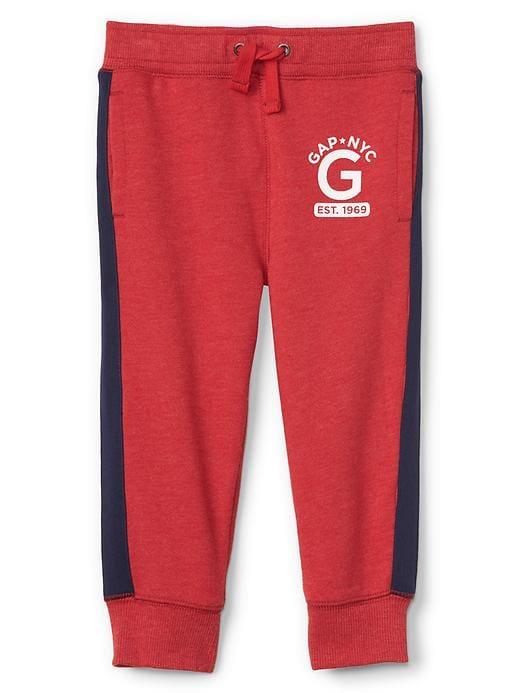 Gap Nyc Logo Joggers - Modern Red
