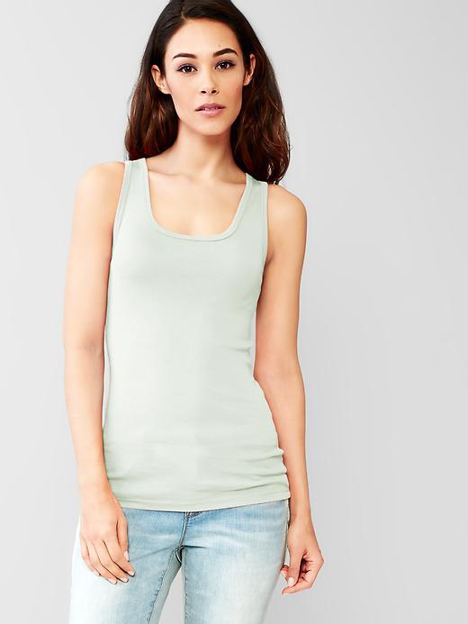 Gap Women New Modern Tank - Opal