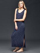 Gap Women Column Maxi Dress - True Indigo