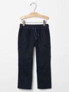 Gap Pull On Linen Pants - True Indigo