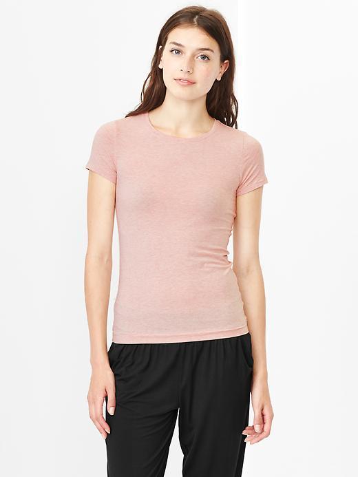 Gap Pure Body Short Sleeve Tee - Pink Heather