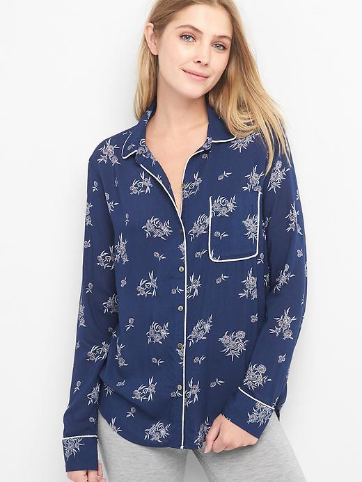 Gap Dreamwell Sleep Shirt - Floral Blade