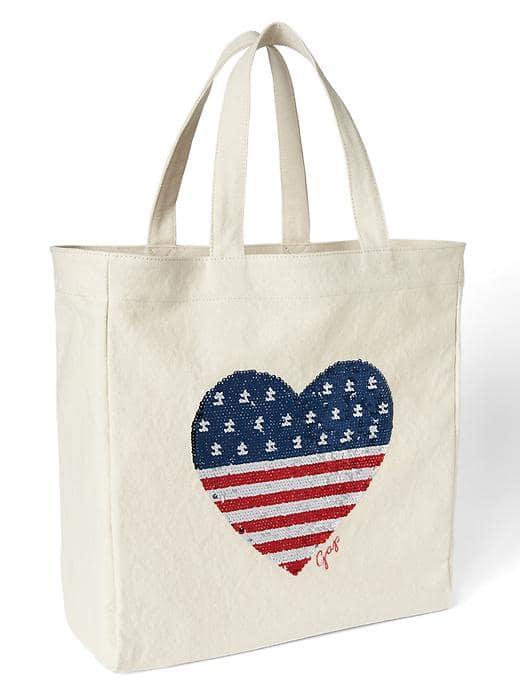 Gap Women Logo Tote - Multi Sequin