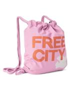 Gap Women Free City X Gap Drawstring Bag - Purple Aster