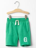 Gap Logo Sweat Shorts - Parrot Green 385