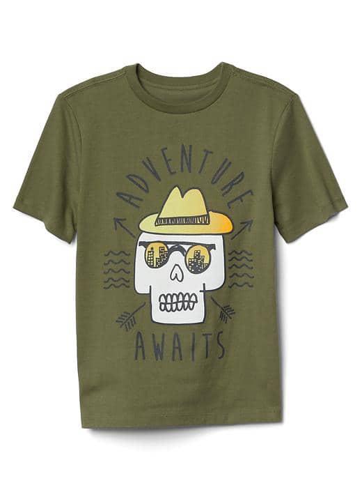 Gap Women Graphic Short Sleeve Tee - Desert Cactus