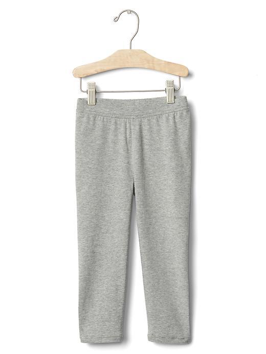 Gap Crop Leggings - Light Heather Gray