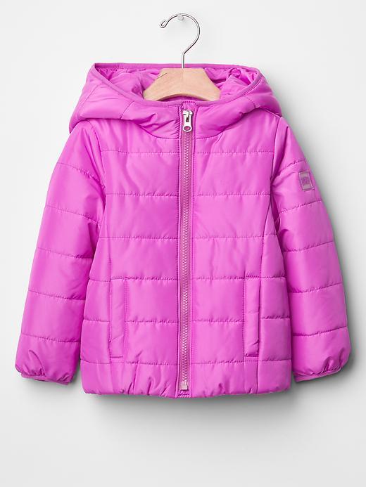 Gap Primaloft Puffer Jacket - Budding Lilac