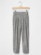 Gap Printed Soft Pants - Light Heather Gray