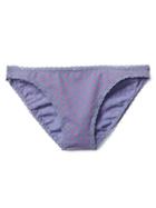 Gap Women Lace Trim Skinny Bikini - Sept Dot Larkspur