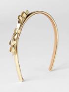 Gap Metallic Bow Headband - Champagne