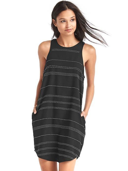 Gap Women Sleeveless Stud Dress - True Black