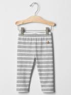 Gap Brannan Bear Printed Leggings - Gray Stripe