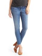 Gap Women Stretch 1969 Inset Panel True Skinny Jeans - Medium Indigo