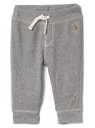 Gap Waffle Knit Pants - Grey Heather