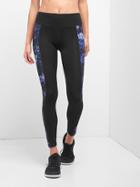 Gap Women Gfast High Rise Sculpt Compression Leggings - Blue Snakeskin