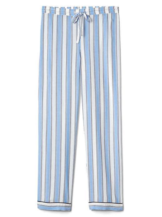 Gap Women Dreamwell Print Sleep Pants - Blue Stripe