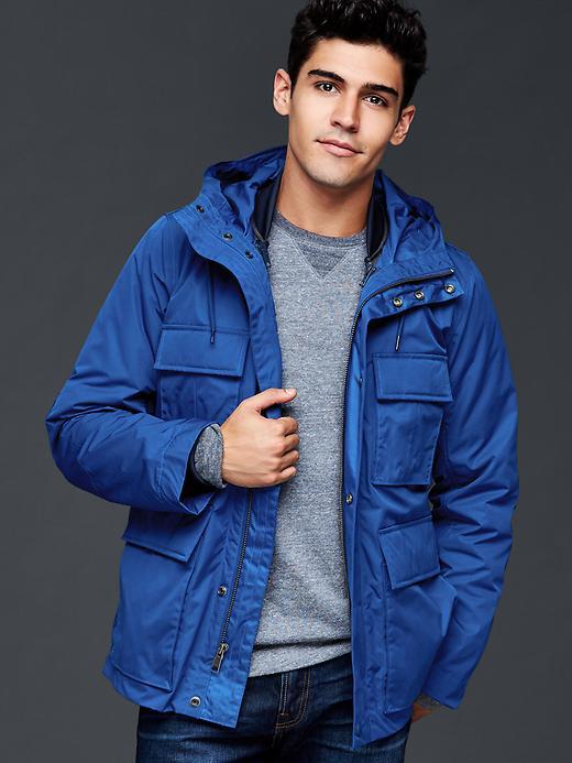 Gap Men 3 In 1 Carpenter Jacket - Royal Blue