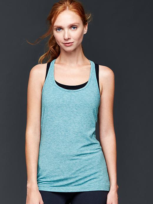 Gap Women Gapfit Breathe Racerback Tank - Savvy Teal